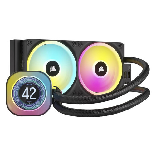 Corsair iCUE H150i CAPELLIX XT Liquid CPU Cooler RGB Elite Fans