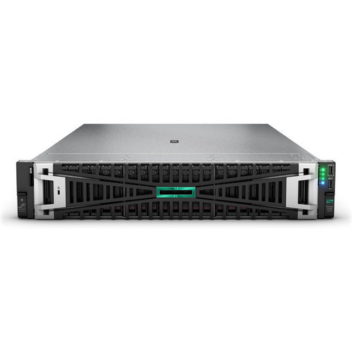 HPE ProLiant DL380 G11 2U Rack Server - 1 x Intel Xeon Silver 4509Y 2.6GHz-64GB RAM-960 GB SSD MR408i‑o P71680-005