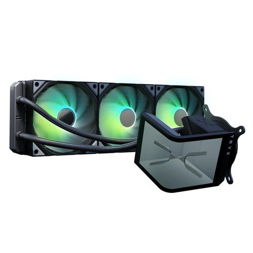 TRYX SE 360 ARGB 360mm AIO Rotatable MOLED Curved Screen 3D Cooler
