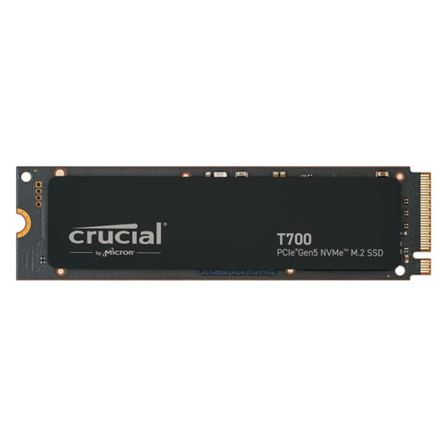 Crucial T700 1TB PCIe 5.0 x4 M.2 SSD, up to 11700 MB/s with