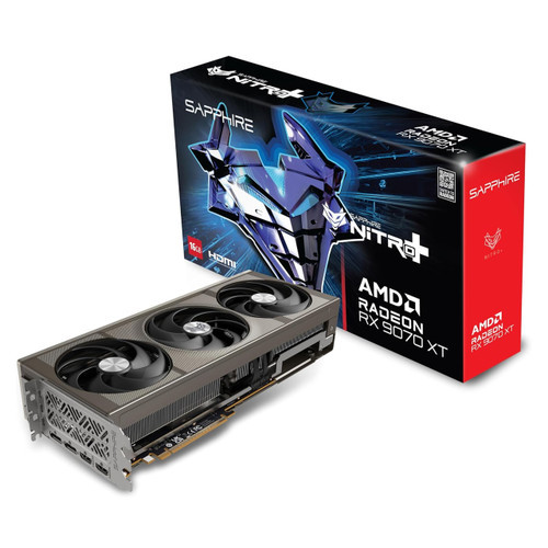 Sapphire Pulse AMD Radeon RX 9070 Gaming Graphics Card with 16GB