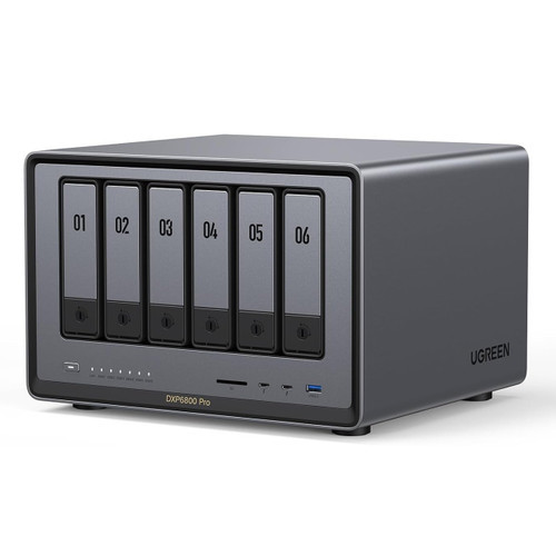 UGREEN DXP4800 Plus NAS 4スロット UGREEN NASync DXP4800 Plus, 4-Bay Thunderbolt™ NAS with Intel