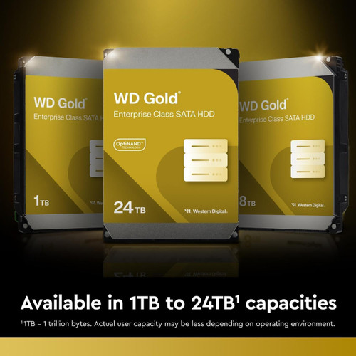 WD WD261KRYZ Gold 26TB Enterprise Class Hard Disk Drive - 7200 RPM