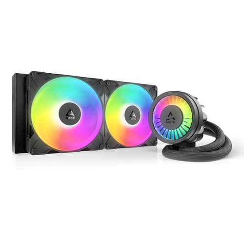 Arctic ACFRE00183A Liquid Freezer III Pro 280 A-RGB CPU Fans 2 x 140mm Water Cooling AMD AM5/AM4,Intel LGA1851/1770-Black