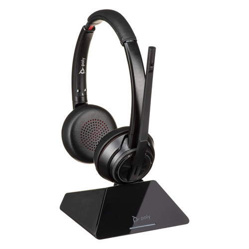 Poly 77T33AA#ABA Savi 8220 UC DECT 1920-1930 MHz USB-A Headset US with Charge base , Connects to Computer Only