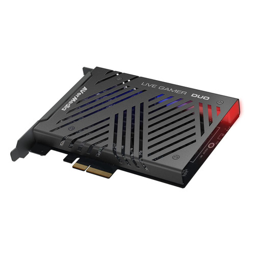 AVerMedia GC570D Live Gamer Duo Dual HDMI 1080p PCIe Video Capture Card, Stream 4k60 HDR and FHD 240fps Pass-Through
