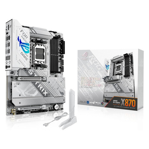 ASUS ‎ROG STRIX X870-A GAMING WIFI AMD AM5 X870 ATX Motherboard Dynamic OC Switcher, DDR5 4X M.2, PCIe 5.0, USB4