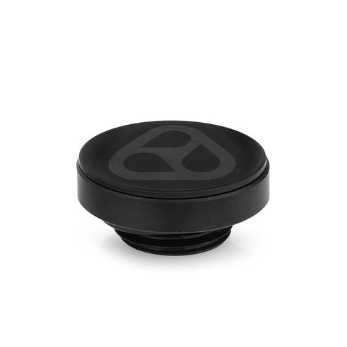Thermal Grizzly TG-DM-FIT-0009 DeltaMate Plug – Black Low-Profile G1/4 Sealing Cap for Custom PC Water-Cooling