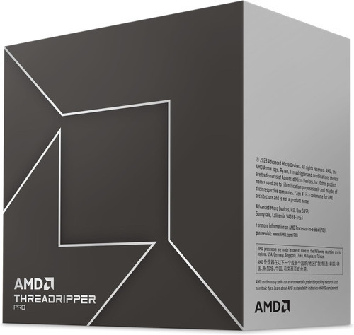 AMD 100-100000885WOF Ryzen Threadripper PRO 7965WX Processor - 24-Core - 4.2 GHz - sTR5 - 350 W TDP