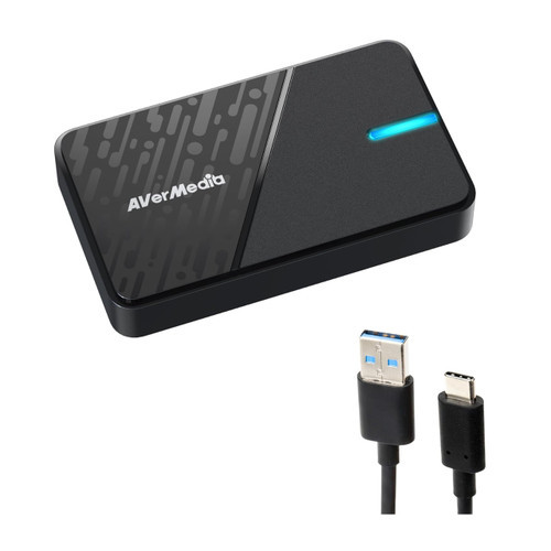 AVerMedia Live Gamer Portable 2 Plus, 4K Pass-Through, 4K Full HD
