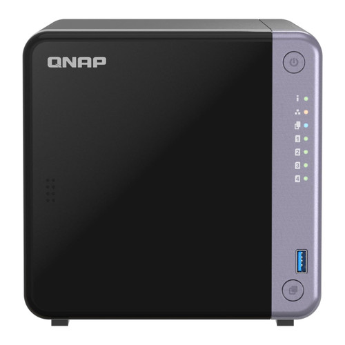 QNAP 4 Bay NAS with Quad-core Processor, 4 GB DDR4 RAM and 2.5GbE