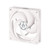 AAAwave 12GPU Open Frame Mining Rig Frame Chassis (White) with 8 packs of  P12 PWM 120 mm Fans (White)