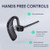 Yealink BH71 Bluetooth Earpiece, Wireless Headset with Noise Canceling Microphone, For Cell Phone, Office Work (1208651)