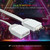 AAAwave AuraWave GPU Support Bracket Graphic Cards Sag Holder Brace, 5V 3 PIN ARGB Adjustable Height with Magnet Base (White)