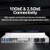 QNAP 9-Bay 1U rackmount NAS, Intel Xeon E-2334 , 16 GB ECC DDR4, USB 3.2 Gen2, 550W redundant TS-H987XU-RP-E2334-16G-US