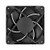 Arctic ACFAN00307A P12 Pro PST  120 mm PWM Fan w/ Y-Cable Splitter Fluid Dynamic Bearing, 4-Pin -Black- 5 Pack