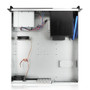 iStarUSA D-350HB-T-BLUE 3U Compact 5x3.5-Inch MicroATX Chassis Blue