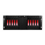 iStarUSA D410-B10RD 4U 10x3.5-Inch Bay Hotswap Chassis Rackmount Red