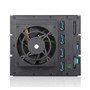 iStarUSA BPN-DE340HD-SILVER Trayless 3X 5.25 to 4X 3.5 12Gb/s HDD Hot-swap Rack