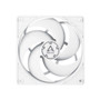 Arctic ACFAN00170A P12 PWM PST 120mm  Ressure-Optimised Case Fan with PWM PST White/White