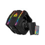 Arctic ACFRE00080A Freezer 50 (incl. A-RGB Controller) - Multi Compatible Dual Tower CPU Cooler with A-RGB CPU Cooler for AMD