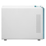 QNAP TS-231K 2-Bay Personal Cloud NAS for Backup and Data Sharing. Annapurna Labs 4-core 1.7GHz, 1GB RAM