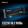 PNY CS2241 1TB M.2 NVMe Gen4 x4 ,up to 5,000MB/S ,  Internal Solid State Drive (SSD) M280CS2241-1TB-RB