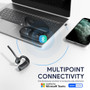 Yealink 1208652 Bluetooth Office Wireless Headset with Charging Case, Noise Canceling, Works with Teams, Zoom (BH71 Pro)