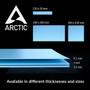 ARCTIC TP-3: Premium Performance Thermal Pad, 200 x 100 x 1.0 mm - 2 Pieces (ACTPD00059A)