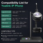 Yealink WH62 Mono Teams Wireless Headset with Microphone for PC, Laptop Zoom Teams Certified Headset for Office IP VoIP Phones