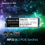 TEAMGROUP MP33 M.2 2280 1TB PCIe 3.0 x4 with NVMe 1.3 3D NAND Internal Solid State Drive (SSD) TM8FP6001T0C101