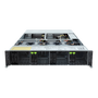 Gigabyte 2U High Density Server Barebone - AMD EPYC 9004, 2-Node Dual CPU, 4x Gen 5 x16 GPU,  4X Gen4 NVMe Bays (H233-Z80-AAW1)