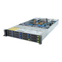 Gigabyte 2U Rack Server Barebone - AMD EPYC 9004, Dual CPU, 2x Gen5 GPU, 24x DIMM Slots, 16x NVMe/SATA/SAS Bays (R283-Z93 rev. AAF1)