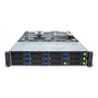 Gigabyte 2U Rack Server Barebone - Intel Gen4/Gen5 Xeon Scalable, 1x M.2 Gen3 Slot, 12x NVMe/SATA/SAS Bays (R263-S30 rev. AAC1)