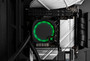 EKWB LUX-240 Nucleus AIO CR240 Lux D-RGB Liquid CPU Cooler with 120mm EK FPT Fans, Compatible with Intel & AMD