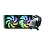 EKWB ELITE-280 AIO Elite 280mm D-RGB  Liquid Cooler, EK-Vardar 140mms PMW Fans, Intel LGA 115X/1200/2066/1700, AMD AM4