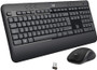 Logitech 920-008671 MK540 Full-size Advanced Wireless Scissor Keyboard & Mouse Bundle Black