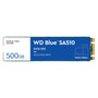 WD 500GB WD Blue SA510 SATA Internal Solid State Drive SSD - SATA III 6 Gb/s, M.2 2280, Up to 560 MB/s WDS500G3B0B