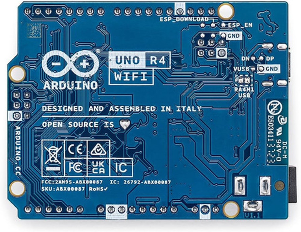 Arduino UNO R4 WiFi Renesas RA4M1 / ESP32-S3 - Wi-Fi, Bluetooth, USB-C ...