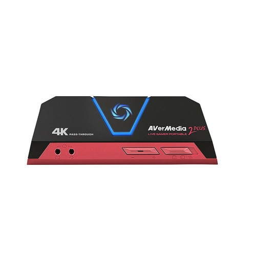 AVerMedia Live Gamer Portable 2 Plus, 4K Pass-Through, 4K Full HD