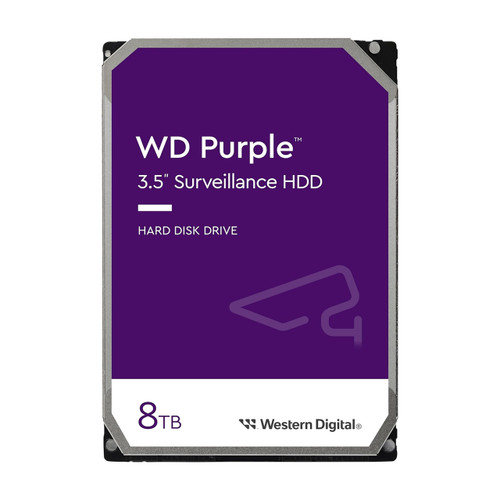 WD 8TB WD Purple Surveillance Internal Hard Drive HDD - SATA 6 Gb