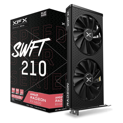 XFX RX-66XL8LFDQ SPEEDSTER SWFT 210 RADEON RX 6600 CORE Gaming