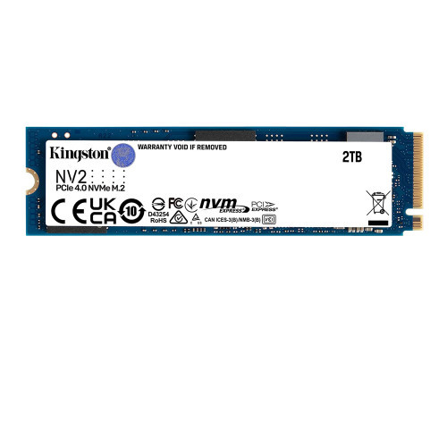Kingston NV2 2TB M.2 2280 NVMe, PCIe 4.0 Gen 4x4, Up to 3500