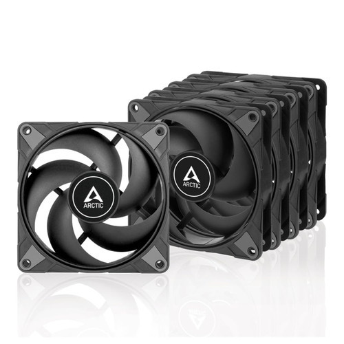 ARCTIC P12 Max (5 Pack) 120mm Case Fan fluid dynamic bearing