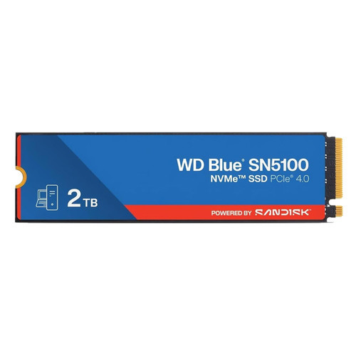WD WDS200T5B0E Blue SN5100 2TB NVMe SSD-M.2 2280, PCIe Gen 4.0