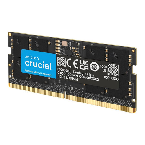Crucial CT64G56C46S5 64GB DDR5 RAM 5600MHz Laptop Memory, SODIMM