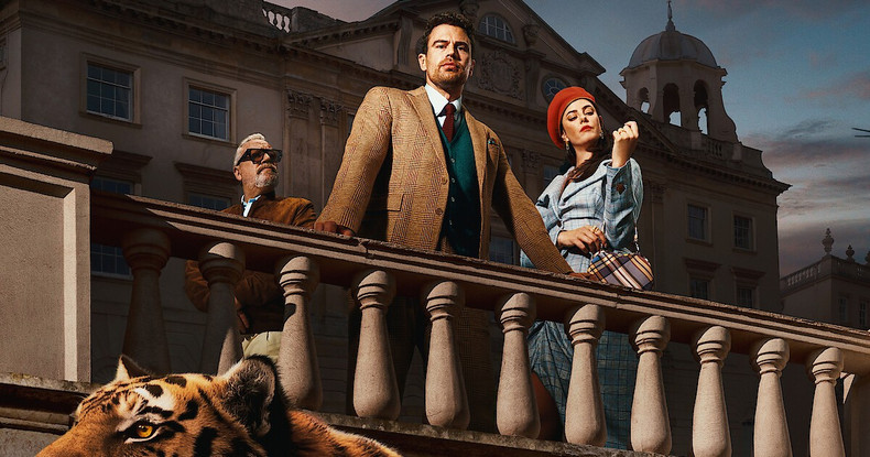 Theo James and Kaya Scodelario Expand in The Gentlemen Season 2