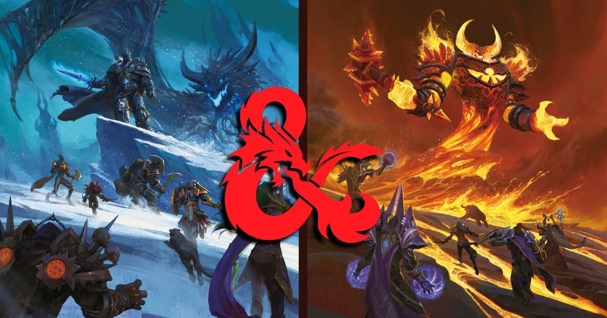 D&D and World of Warcraft Combine For Your Tabletop This November
