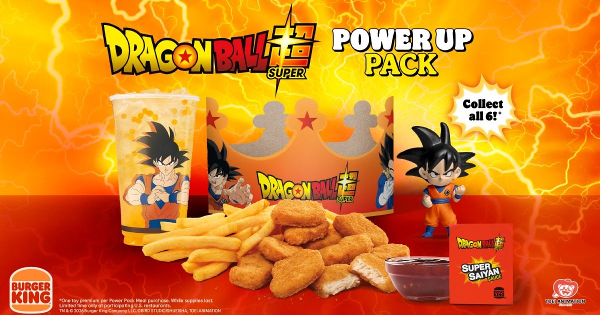Dragon Ball and Burger King Team Up for a Limited Drive-Thru Takeover