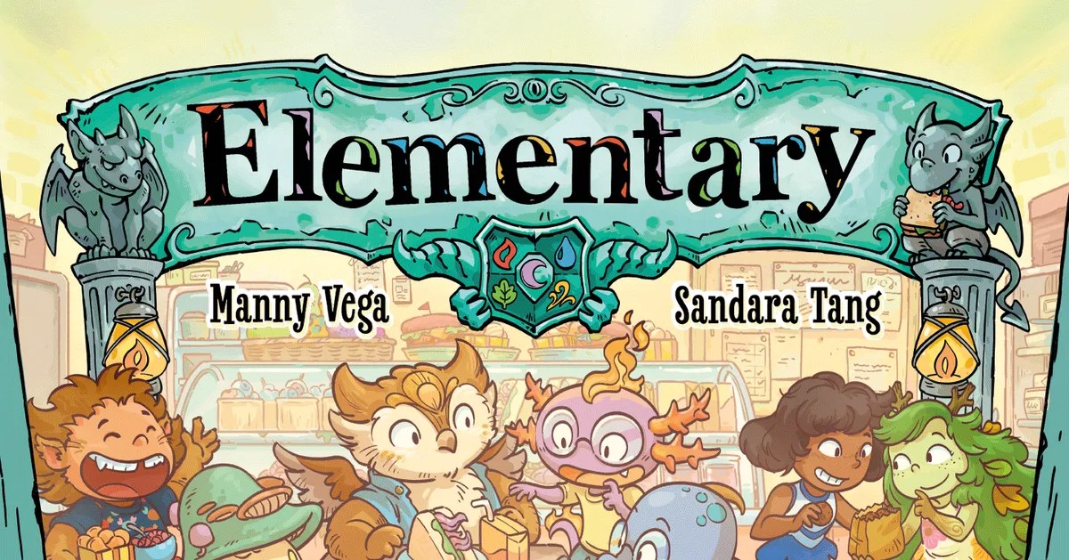 Elementary Brings Cafeteria Chaos and Cuteness to the Tabletop